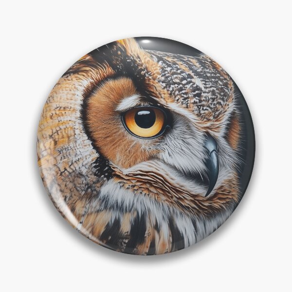 Item preview, Owl Familiar Circle Sticker designed and sold by burymewithabook.