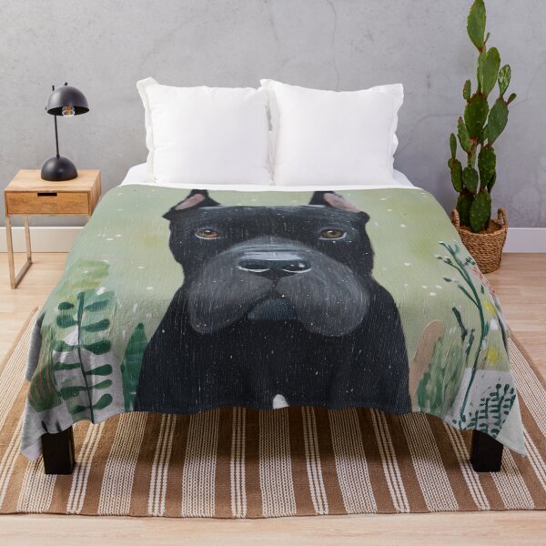 Item preview, Majestic Black Cane Corso Amidst Flora designed and sold by lautir.
