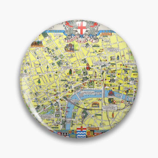 Item preview, Historical Map of London: Arms of the City of London and the Guilds of London designed and sold by colourfind.