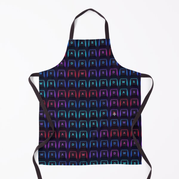 Item preview, Neon Keyboard Pattern designed and sold by StickVerse by Owais.
