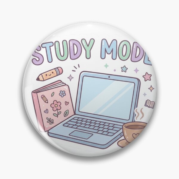 Item preview, Study Mode Academic Aesthetic Sticker designed and sold by CutePlix.