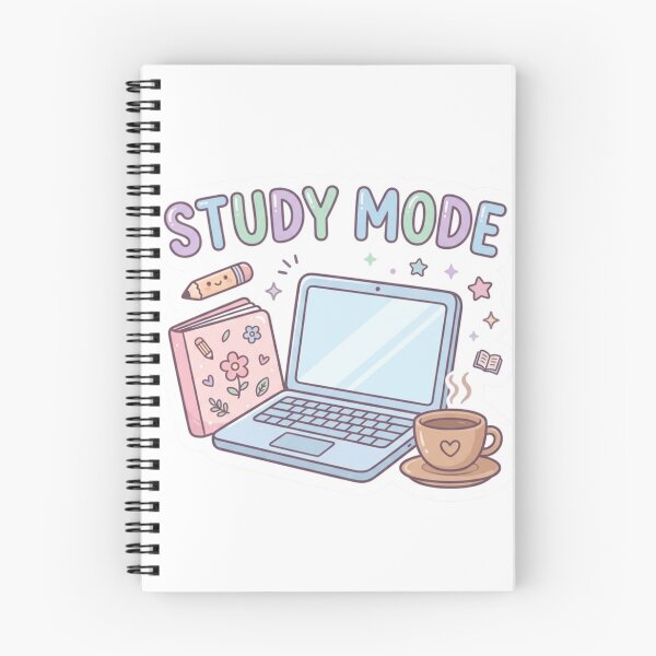 Item preview, Study Mode Academic Aesthetic Sticker designed and sold by CutePlix.