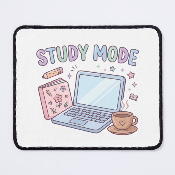 Item preview, Study Mode Academic Aesthetic Sticker designed and sold by CutePlix.