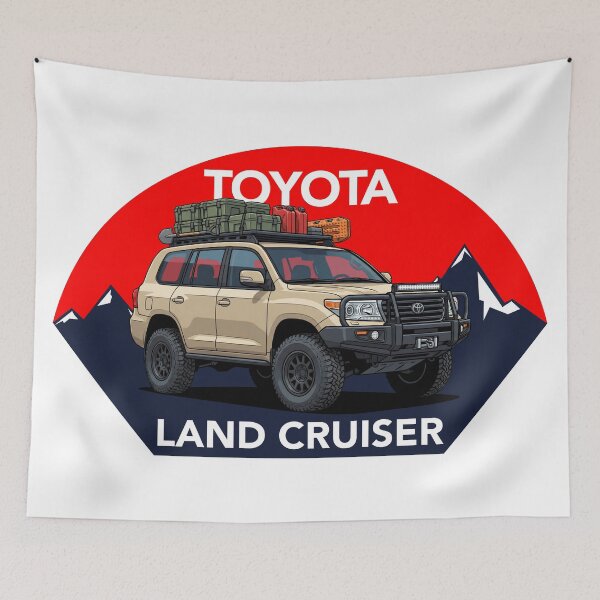 Item preview, Toyota Land Cruiser designed and sold by AutoEscapePrints.