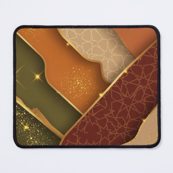 Item preview, Earth Tone Glitter Marble Waves designed and sold by LyssasMindArt.