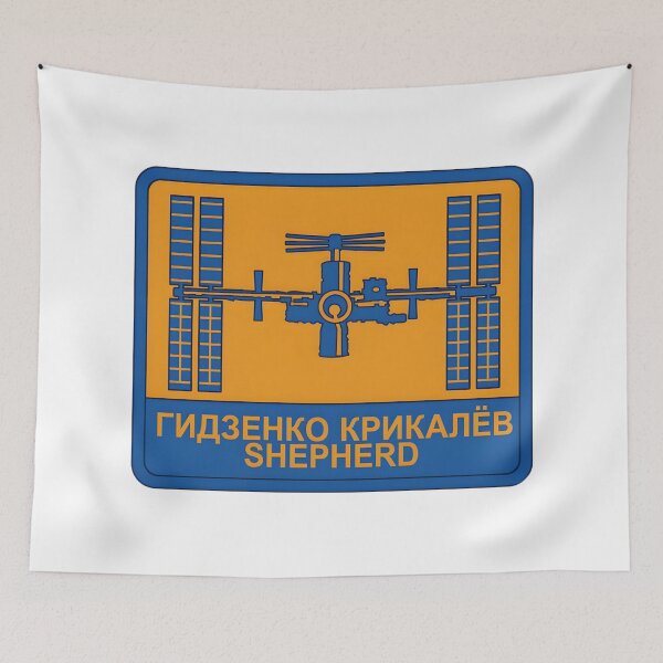 Item preview, Expedition 1 International Space Station Mission Patch designed and sold by CharlieDesings.