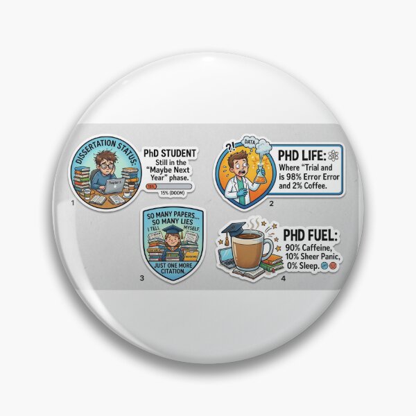 Item preview, PhD Life designed and sold by AuroraPixelDa.