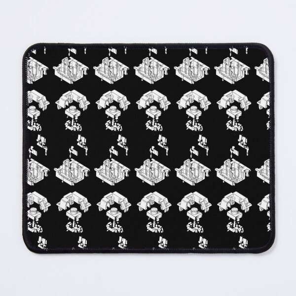 Item preview, Mechanical Switch Grid Pattern - Black designed and sold by ThockStation.