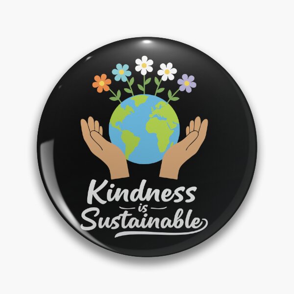 Item preview, Kindness Is Sustainable : Earth Day Floral Friendly Design designed and sold by Fliflat.