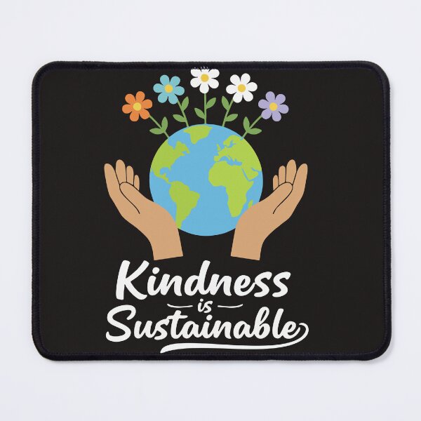 Item preview, Kindness Is Sustainable : Earth Day Floral Friendly Design designed and sold by Fliflat.