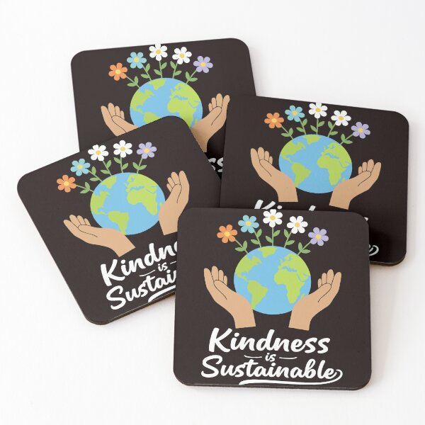 Item preview, Kindness Is Sustainable : Earth Day Floral Friendly Design designed and sold by Fliflat.