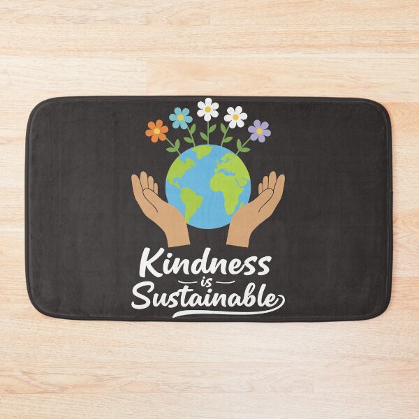 Item preview, Kindness Is Sustainable : Earth Day Floral Friendly Design designed and sold by Fliflat.
