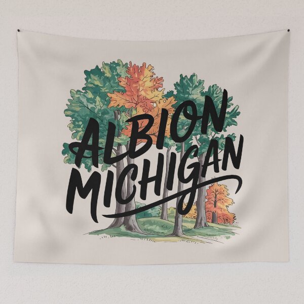 Item preview, Albion, Michigan, Albion Michigan, Albion Mi designed and sold by MoMidoStore.