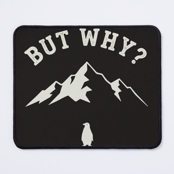 Item preview, But Why Penguin, Nihilist Penguin: Meme Retro Snow Art designed and sold by Fliflat.