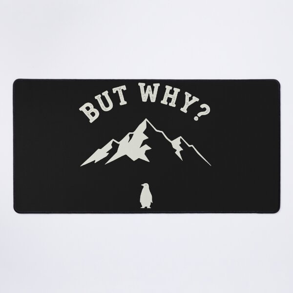 Item preview, But Why Penguin, Nihilist Penguin: Meme Retro Snow Art designed and sold by Fliflat.