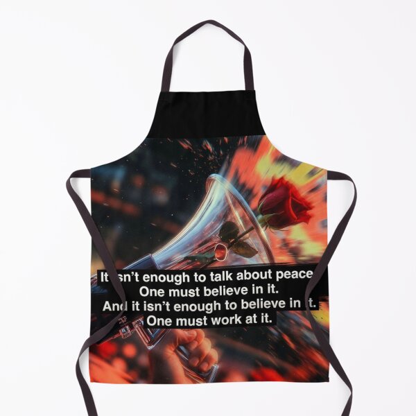 Item preview, Believe in Peace Activism Poster - Vibrant Red & Orange Design designed and sold by MakarenaCreate.