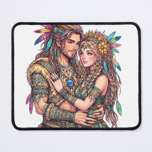 Item preview, The tribal chief's couple designed and sold by PP&RAINBOW SHOP.
