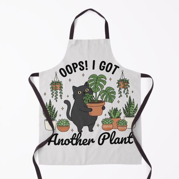 Item preview, Oops I Got Another Plant Cat - Funny Plant Lover Quotes, Sarcastic Gardening Humor designed and sold by Fliflat.