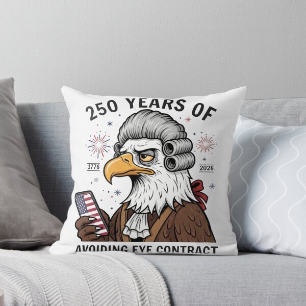Item preview, 250 Years of Avoiding Eye Contact Funny Patriotic Eagle 1776 2026 designed and sold by  Existential .