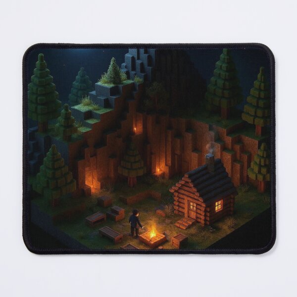 Item preview, Sandbox Adventure Gamer Design – Pixel Explorer Fantasy designed and sold by Ana Gómez.