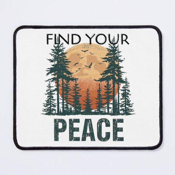 Item preview, FIND YOUR PEACE MOTIVATIONAL T-SHIRT designed and sold by NinaCreator.