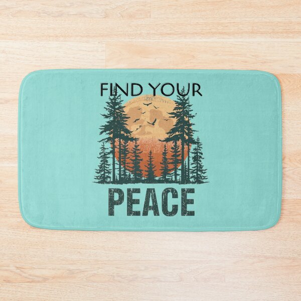 Item preview, FIND YOUR PEACE MOTIVATIONAL T-SHIRT designed and sold by NinaCreator.