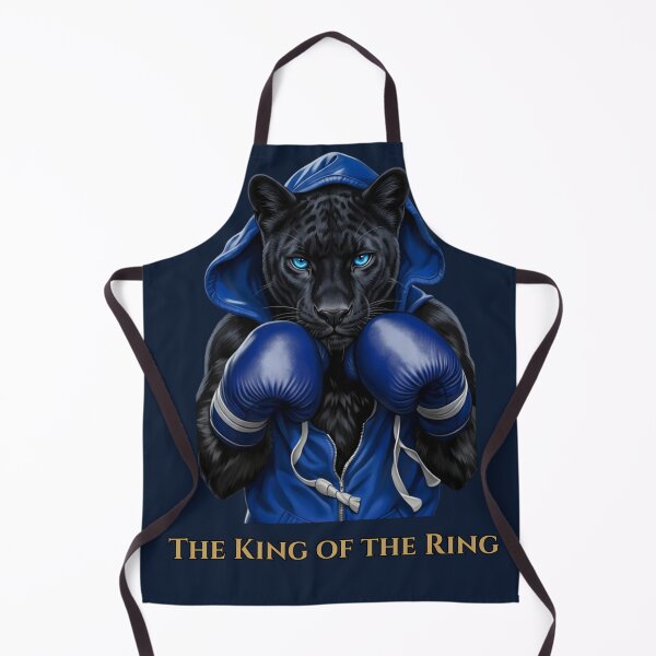 Item preview, Black Panther Boxing King - The King of the Ring Blue Hoodie designed and sold by M.Store.