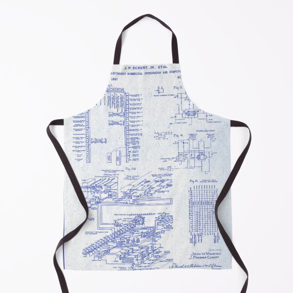 Item preview, Tech Blueprint Matrix - Engineer ENIAC Pattern designed and sold by ThockStation.