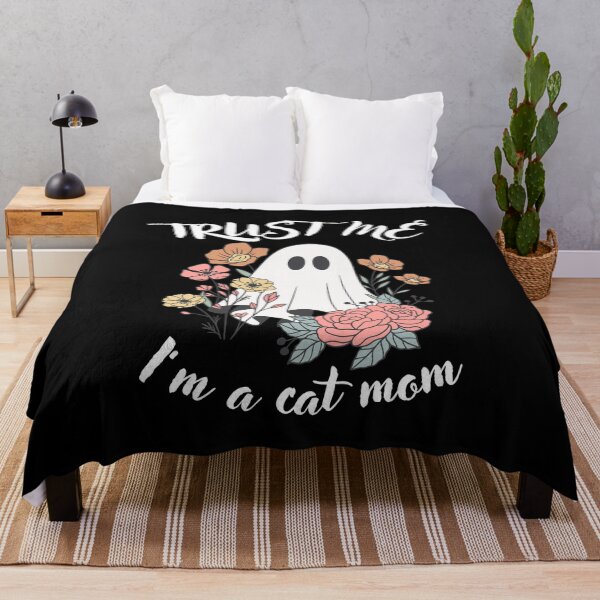 Item preview, Trust me, i'm a cat mom Ghost Classic Funny T-Shirt designed and sold by OldSkullDesigns.