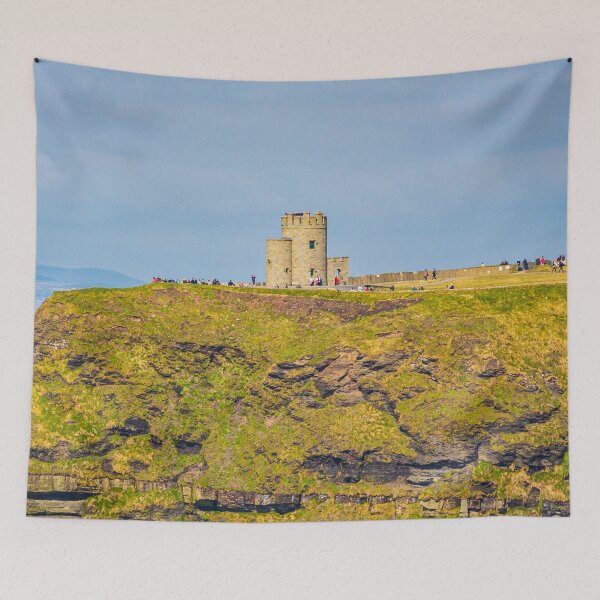Item preview, O'Brien's Tower Atop the Cliffs of Moher designed and sold by AshleyMobleyArt.