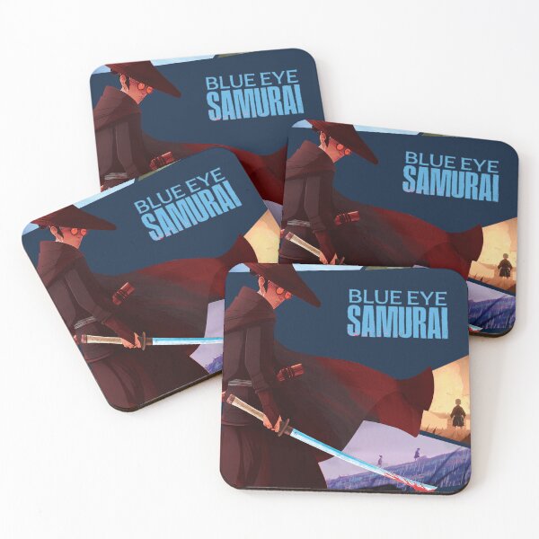Item preview, Blue Eye Samurai Poster designed and sold by LuckyDogAtl.