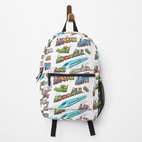 Item preview, Whimsical colorful trains! designed and sold by TB-73.