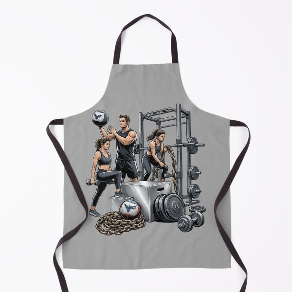 Item preview, Functional Fitness Team – Red Accents Gym Design designed and sold by StorySeller85.