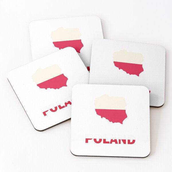 Item preview, Poland Map Silhouette and National Flag Art designed and sold by Crevadstore .