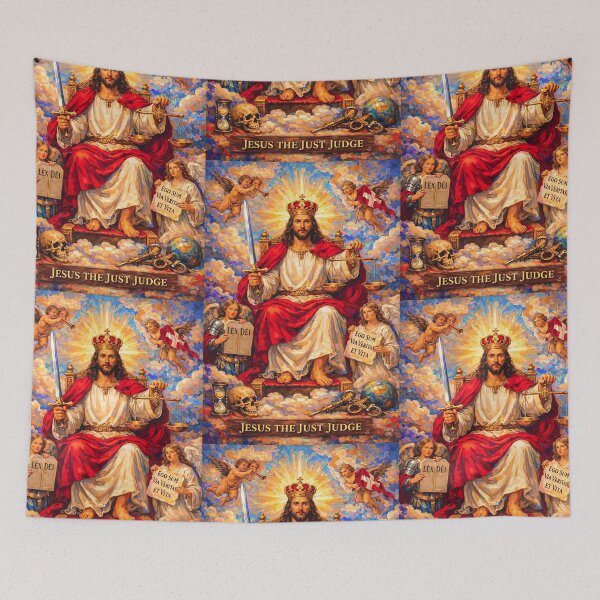 Item preview, “Jesus the Just Judge” designed and sold by JuandiArt7.