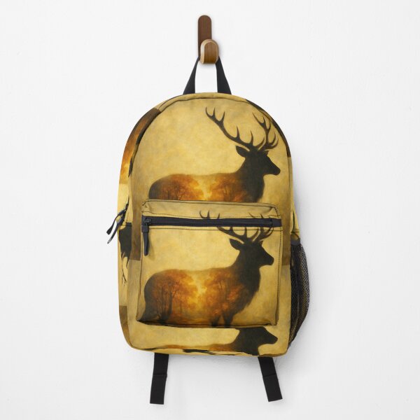 Item preview, Ethereal Stag Silhouette: Antique Junk Journal Deer designed and sold by Shabby Script Archive | Digital Designer .