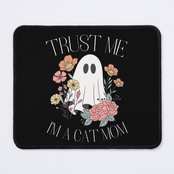 Item preview, Trust me, i'm a cat mom Ghost Classic Funny T-Shirt designed and sold by OldSkullDesigns.