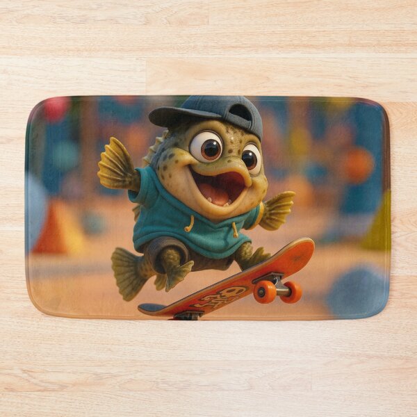 Item preview, Skater Rock Bass designed and sold by Sillytoe.