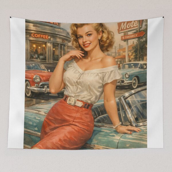 Item preview, Retro Americana – Diner Dreams designed and sold by ForeverPrintsOK.