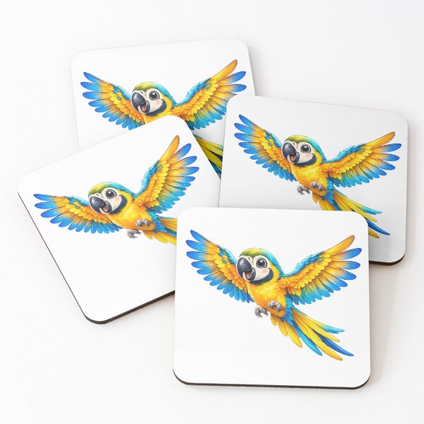 Item preview, A bright parrot in flight designed and sold by XenialitySIA.