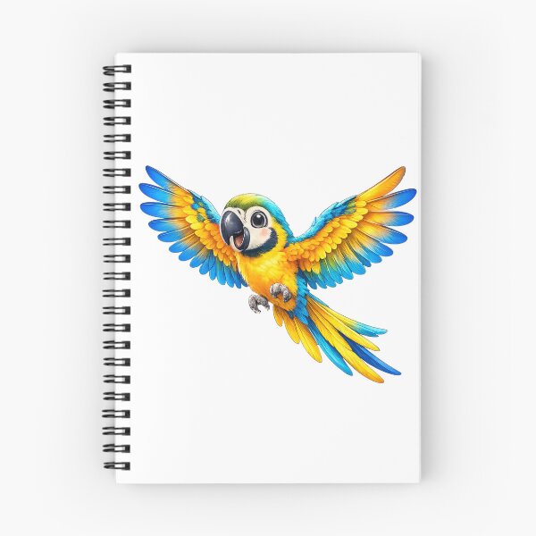 Item preview, A bright parrot in flight designed and sold by XenialitySIA.