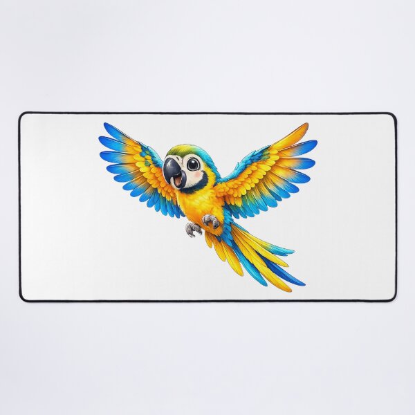Item preview, A bright parrot in flight designed and sold by XenialitySIA.