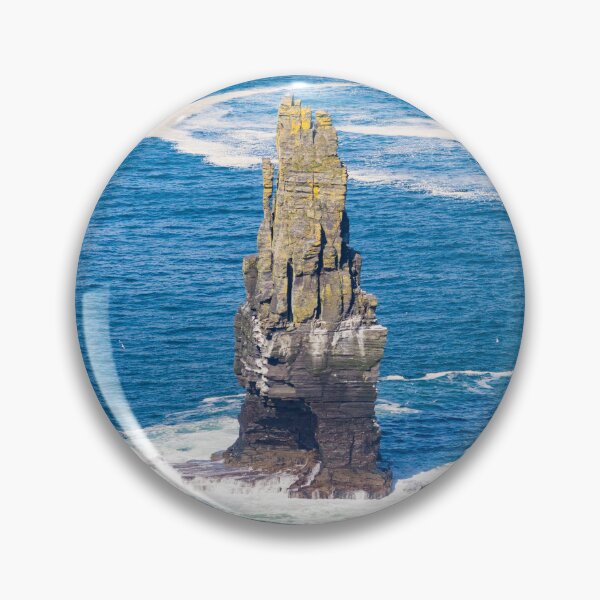 Item preview, Sea Stack Below the Cliffs of Moher designed and sold by AshleyMobleyArt.