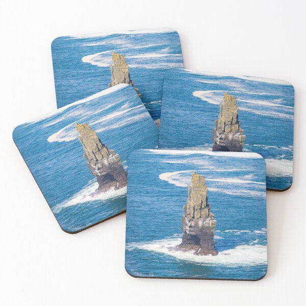 Item preview, Sea Stack Below the Cliffs of Moher designed and sold by AshleyMobleyArt.