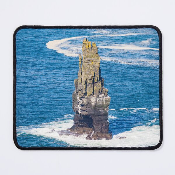 Item preview, Sea Stack Below the Cliffs of Moher designed and sold by AshleyMobleyArt.