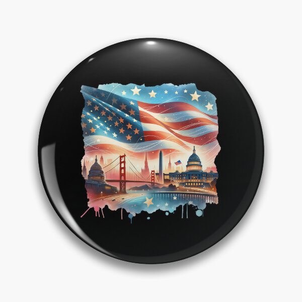 Item preview, American Flag Artwork – Patriotic USA Illustration designed and sold by artedigital99.