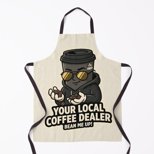 Item preview, Your Local Coffee Dealer - Funny Secret Coffee Cup Sticker designed and sold by WowDezign.