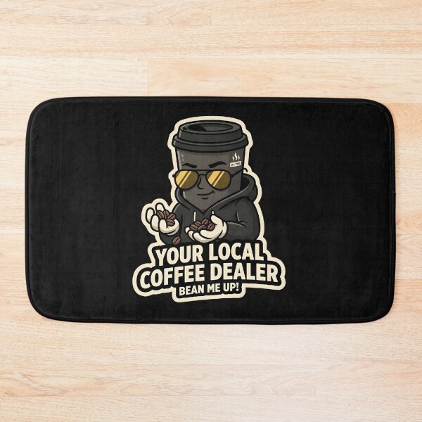 Item preview, Your Local Coffee Dealer - Funny Secret Coffee Cup Sticker designed and sold by WowDezign.
