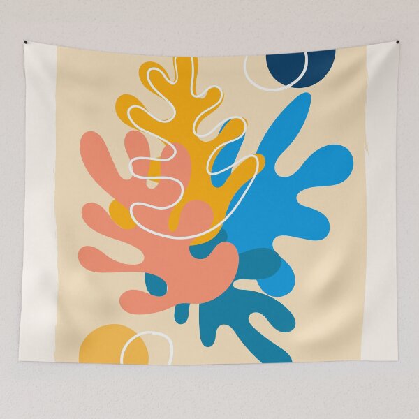 Item preview, Colorful abstract forms by Matisse designed and sold by paulrommer.