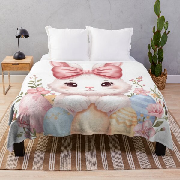 Item preview, Coquette Easter Bunny Sticker – Cute Pastel Spring Rabbit Aesthetic designed and sold by czarnyfeniks.